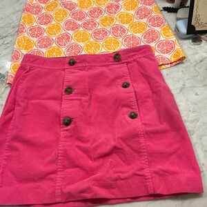 Vineyard Vines Vibrant Pink Mini Skirt